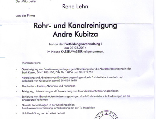 KASSELWASSER: René Lehn