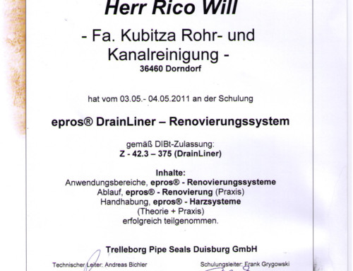 Sanierung: Rico Will